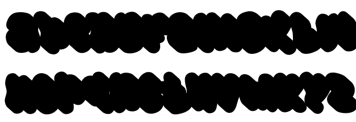 Onyx Vibe Extrude Extrude Font LOWERCASE