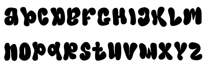 Onyx Vibe Solid Font LOWERCASE