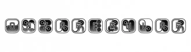 Onza Regular  font caratteri gratis