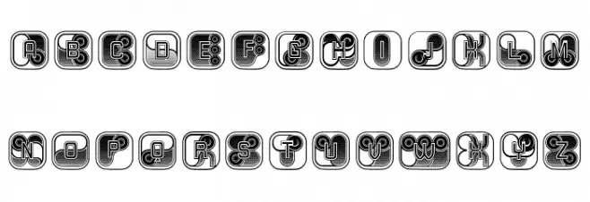 Onza Regular 字体 大写