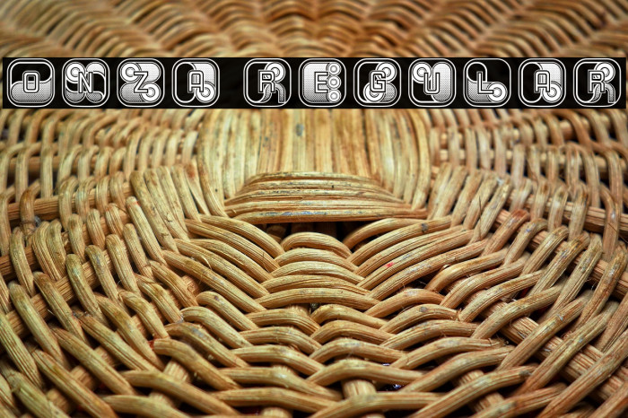 Onza Regular Example 1