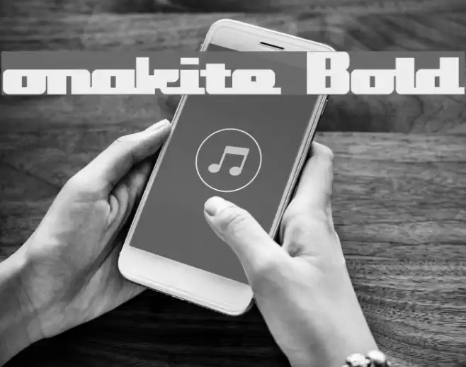 onakite Bold Font examples