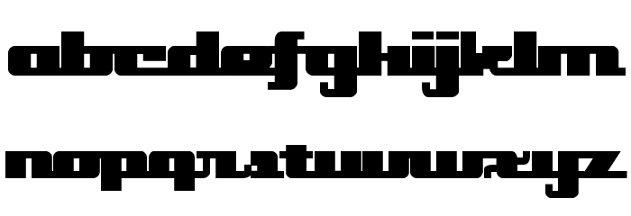 onakite Bold Font LOWERCASE