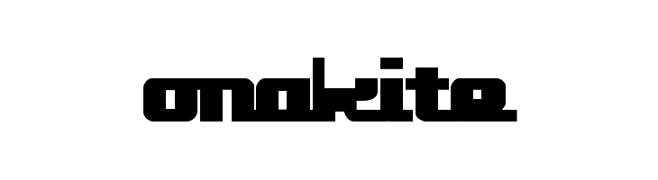 onakite Font