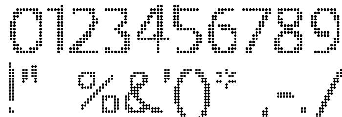 one Font OTHER CHARS