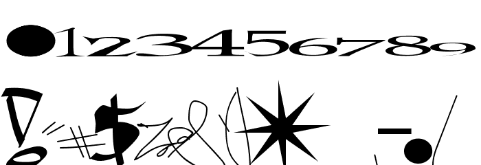 one8seven 2.0 Font OTHER CHARS