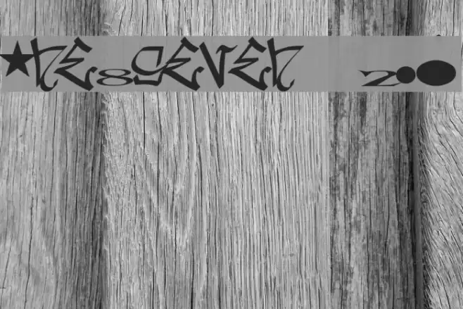 one8seven 2.0 Font examples