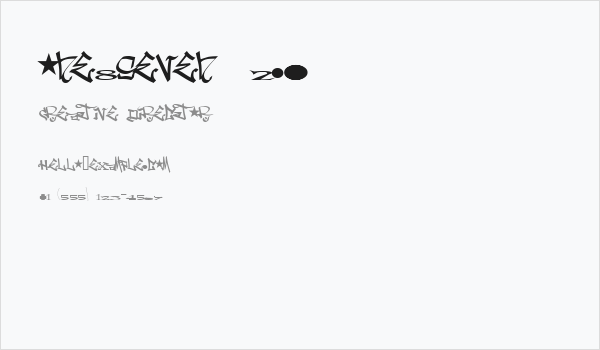 one8seven  2.0 Business Card