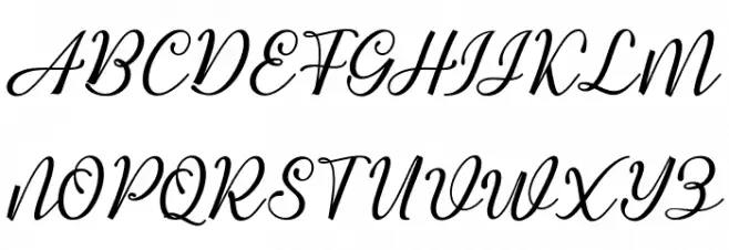 online-Regular Font Litere mari
