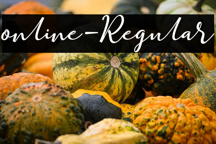 online-Regular Example 1