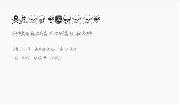 only skulls Business Card