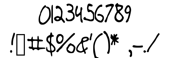 onthemove Font OTHER CHARS