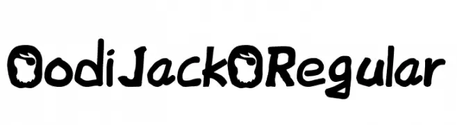 OodiJackO Regular  Frei Schriftart Herunterladen