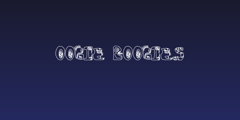 Oogie Boogies Social Header