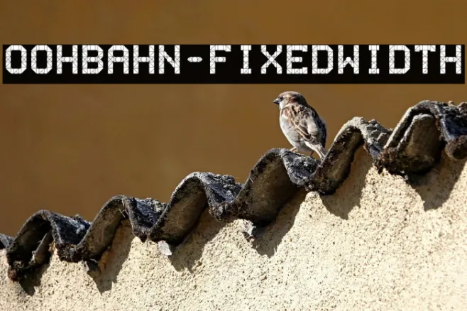 OohBahn-FixedWidth Example 1