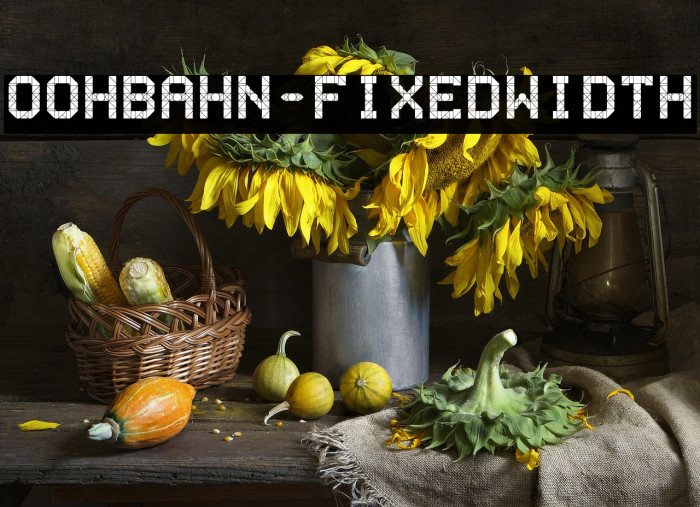 OohBahn-FixedWidth Example 3