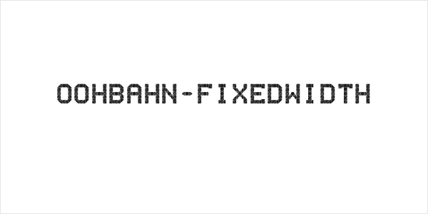 OohBahn-FixedWidth Logo