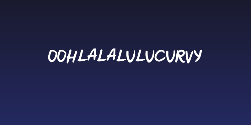 Oohlalalulucurvy Social Header