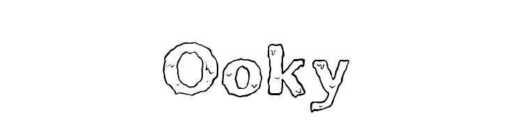 Ooky  font caratteri gratis