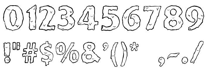 Ooky Font OTHER CHARS