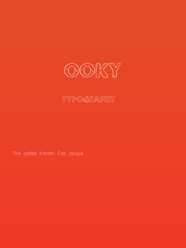 Ooky Poster