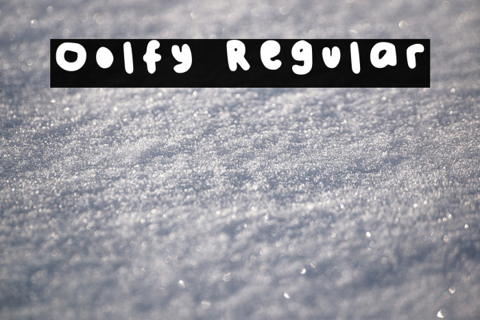 Oolfy Regular Example 1