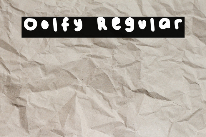 Oolfy Regular Example 3