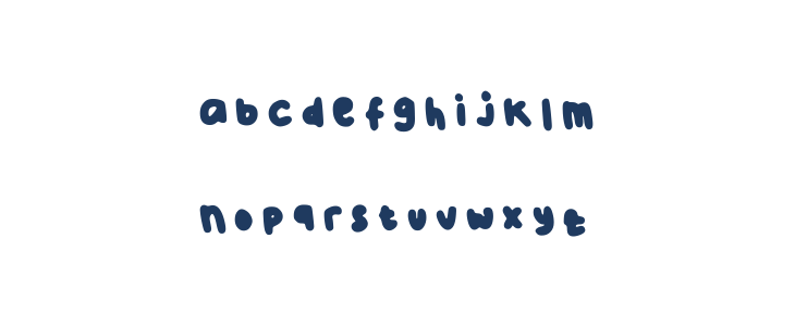 Oolfy Regular Lowercase