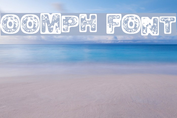 Oomph Font examples