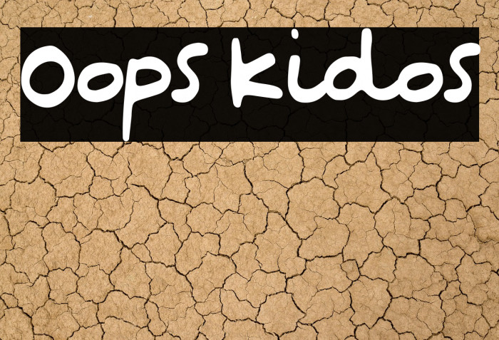 Oops Kidos Example 3