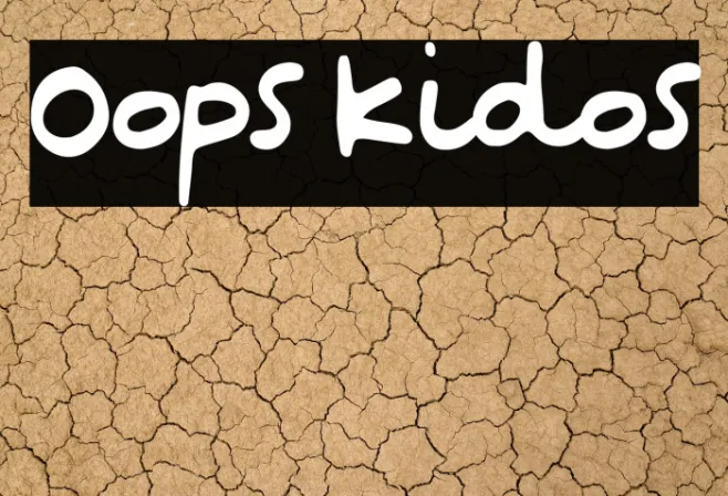 Oops Kidos Example 3