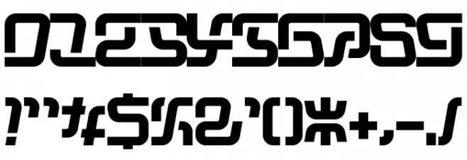 OPERATION Font OTHER CHARS