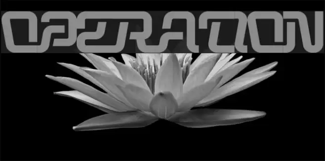 OPERATION Font examples