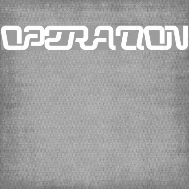 OPERATION Font examples