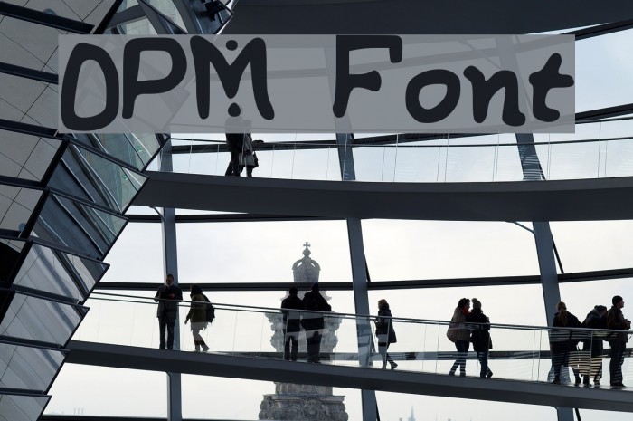 OPM Font examples