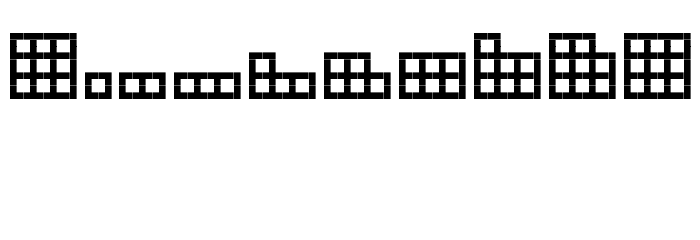 OPN BitFUUL Font OTHER CHARS