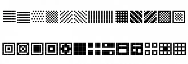 OPN BitFUUL Schriftart Groß
