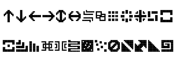OPN BitFUUL Font LOWERCASE
