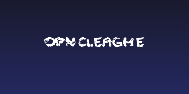 OPN Cleagh E Social Header