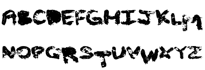OPN Cleagh E Font LOWERCASE