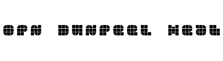 OPN DunPeel Heat Font