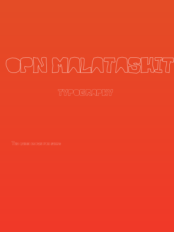 OPN Malatashito Naked Poster