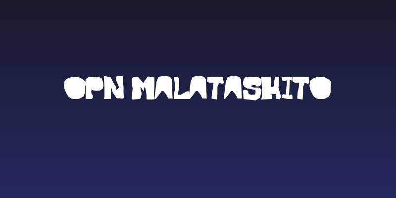 OPN Malatashito Social Header