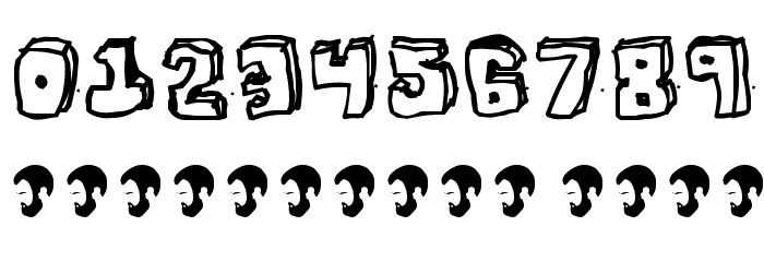 OPN StunFillaWenkay Font OTHER CHARS