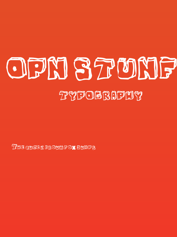 OPN StunFillaWenkay Poster