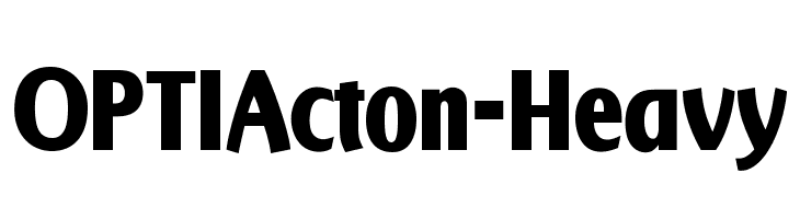 OPTIActon-Heavy  Descarca Fonturi Gratis