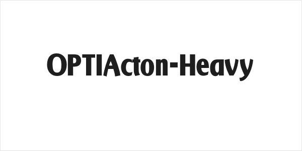 OPTIActon-Heavy Logo