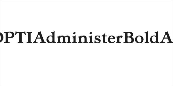 OPTIAdministerBoldAd Logo