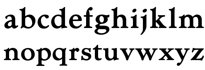OPTIAdministerBoldAd Font LOWERCASE