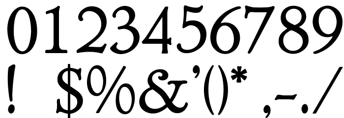 OPTIAdministerBookAd Font OTHER CHARS